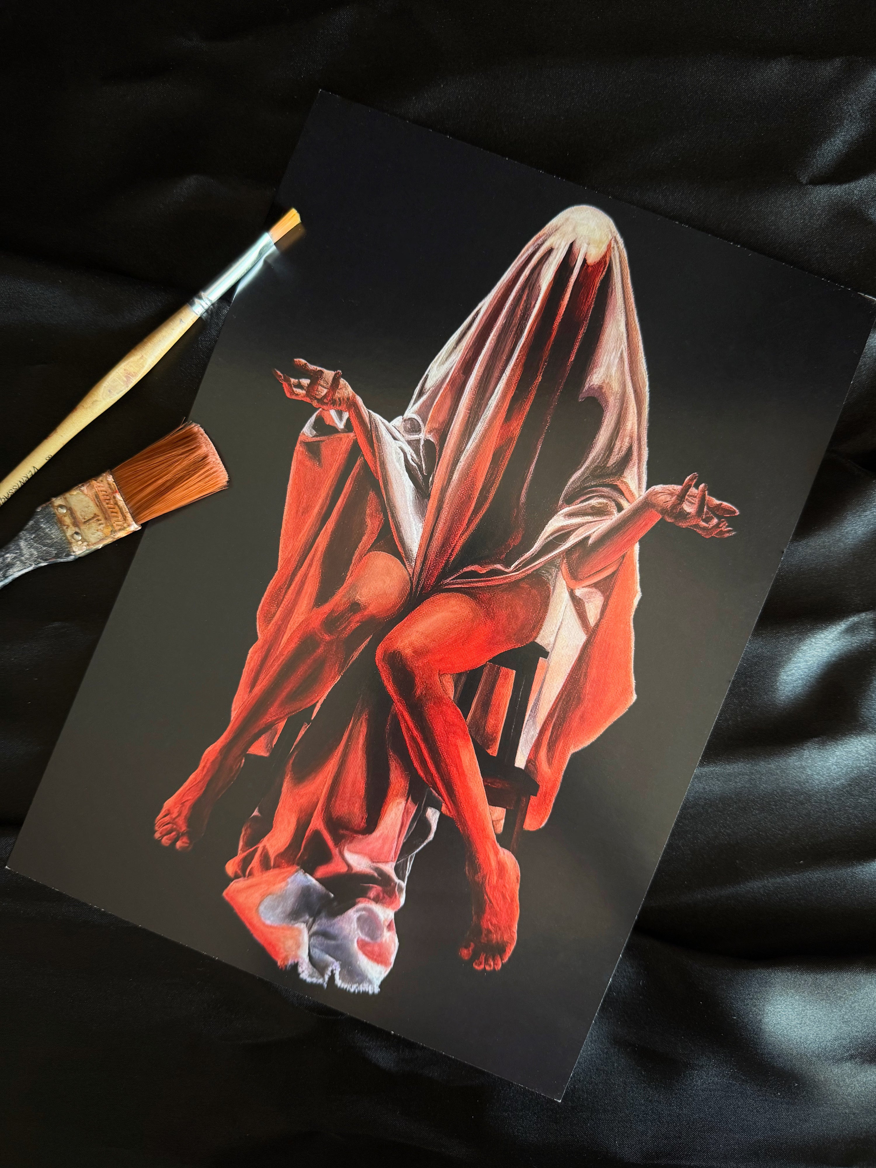 "Hide n seek" Print