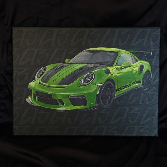 Porsche Study-Original Canvas